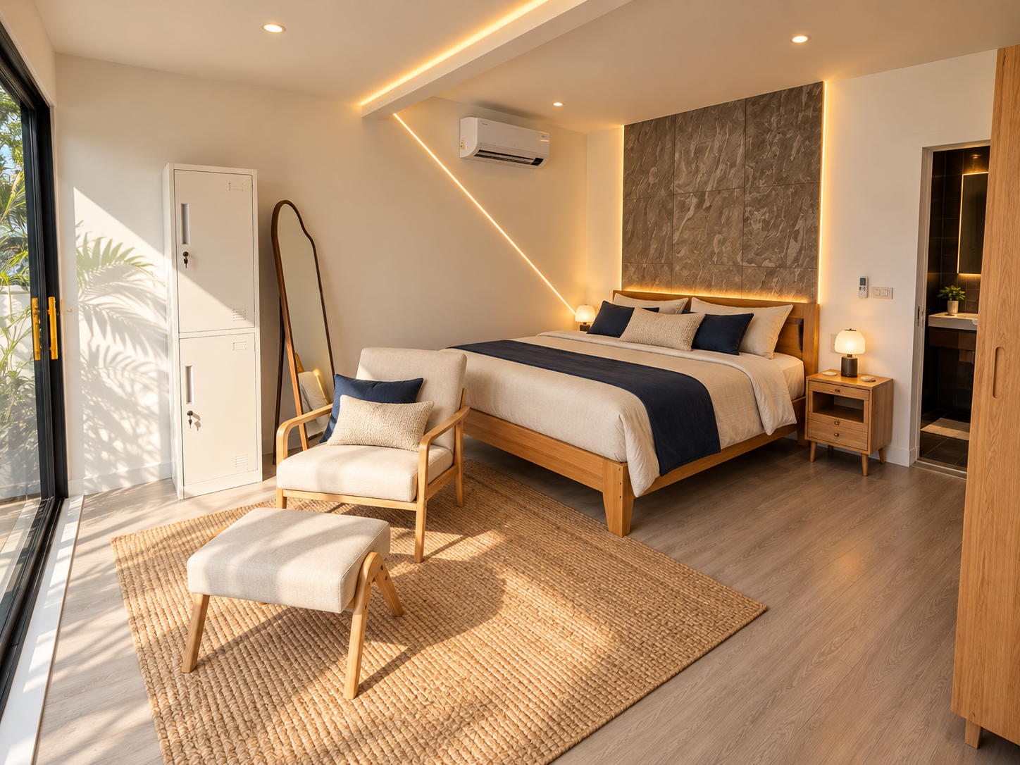 Villa master bedroom